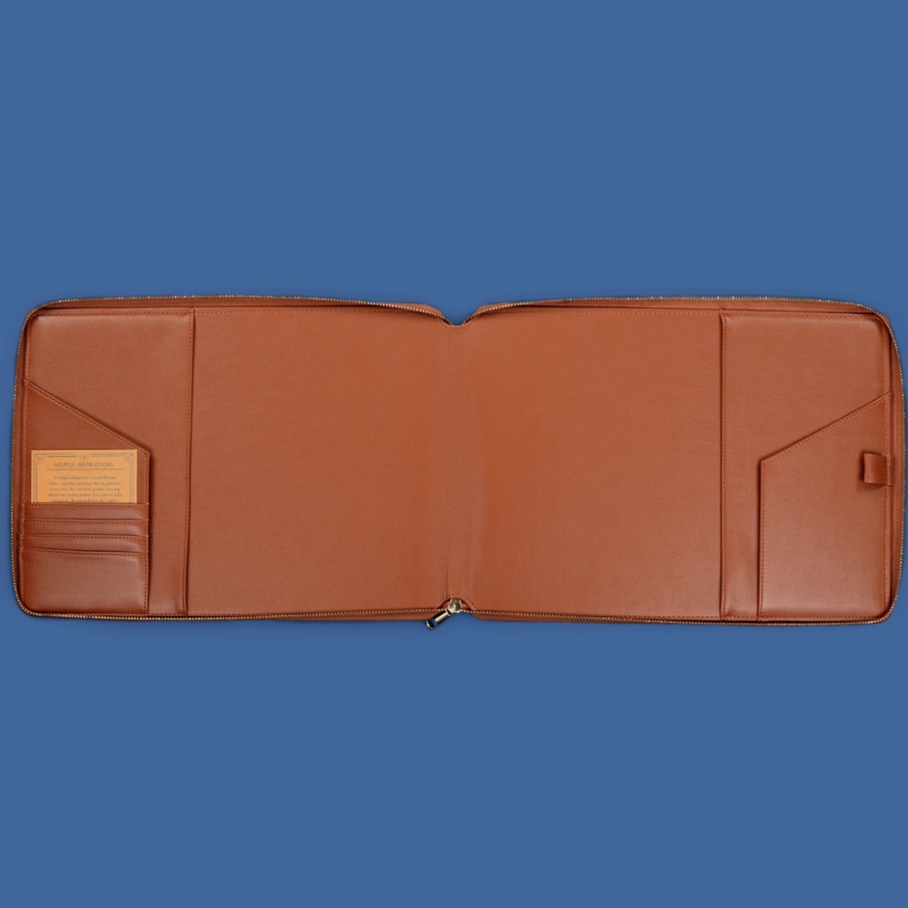 Laurel Denise - Folio, Brown -Standard Size